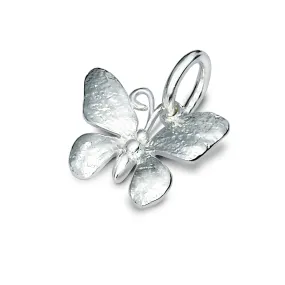 Butterfly Silver Charm