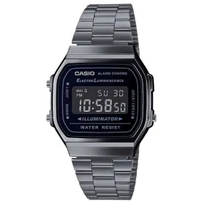 Casio Vintage Unisex Grey Watch A168WEGG-1BEF