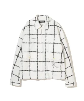 Checkered Blouson