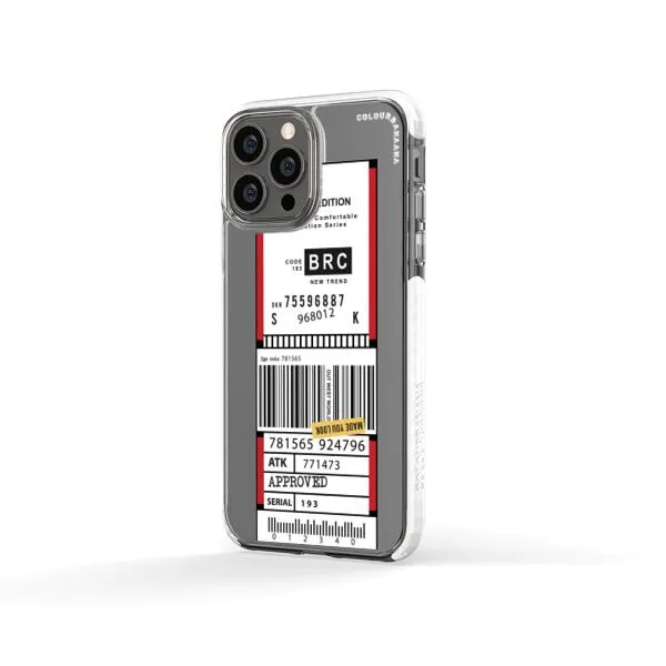 iPhone Case - Inventory Label