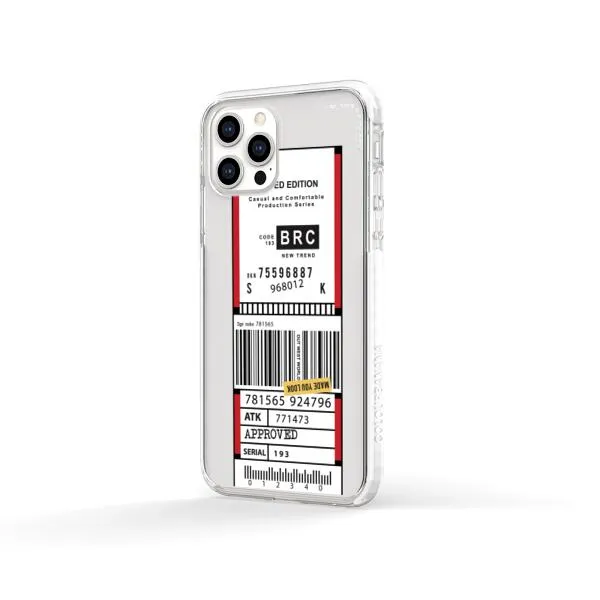 iPhone Case - Inventory Label