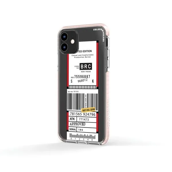 iPhone Case - Inventory Label