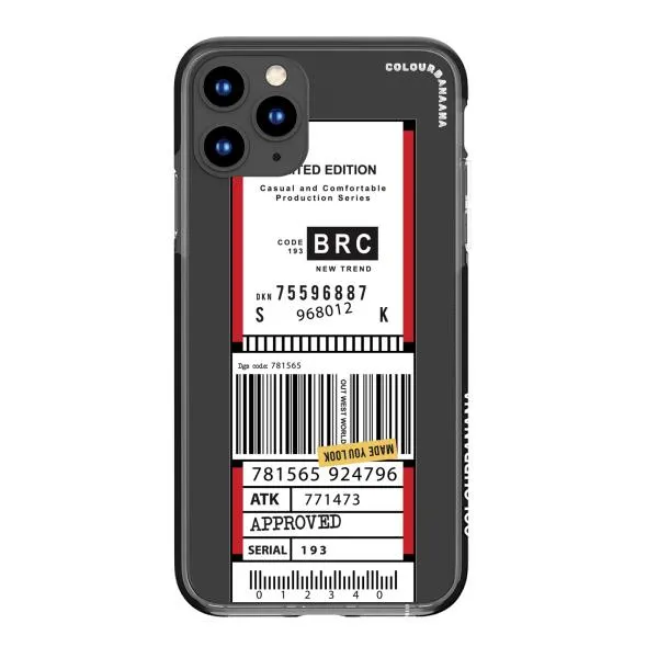 iPhone Case - Inventory Label