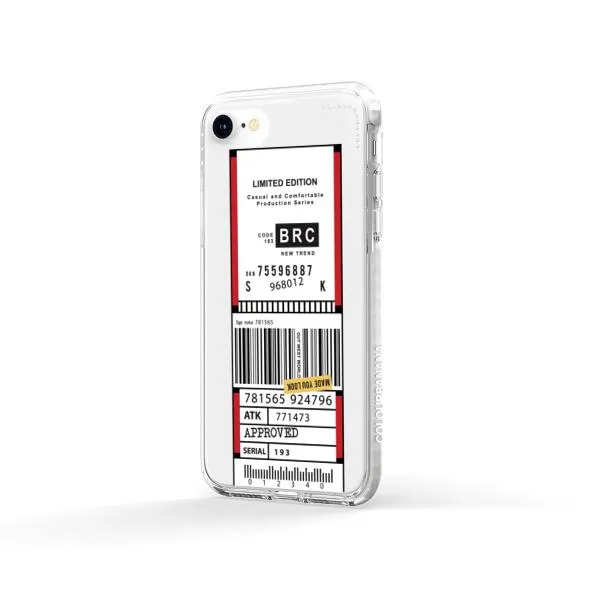 iPhone Case - Inventory Label