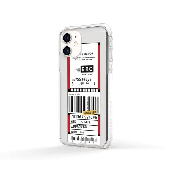 iPhone Case - Inventory Label