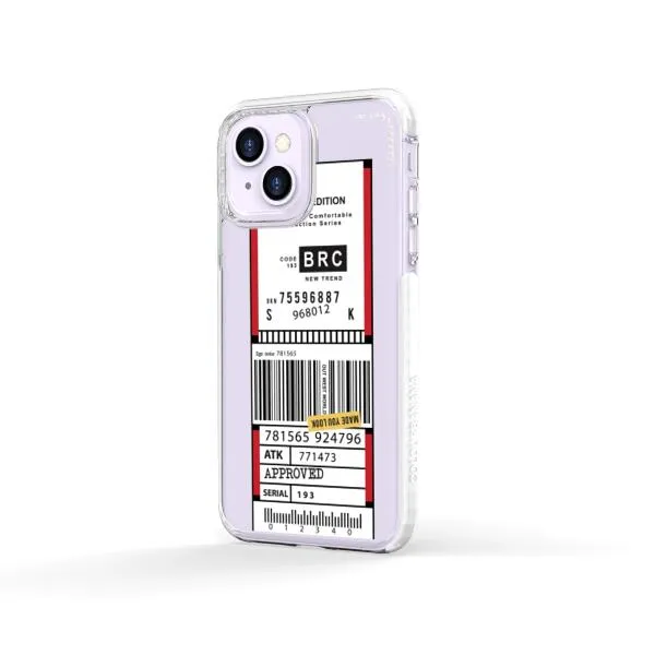 iPhone Case - Inventory Label