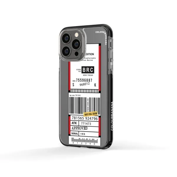 iPhone Case - Inventory Label