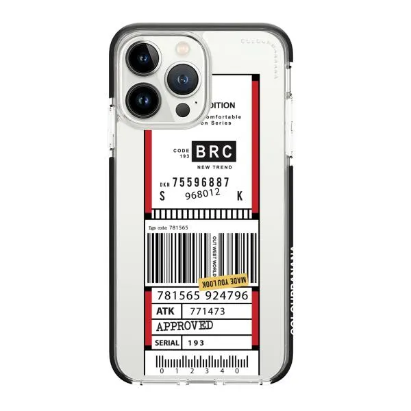 iPhone Case - Inventory Label