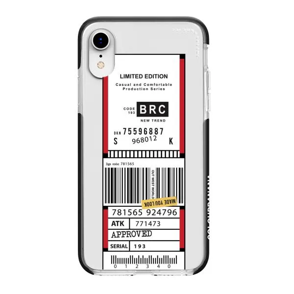 iPhone Case - Inventory Label