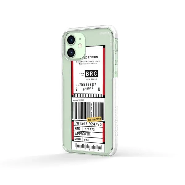 iPhone Case - Inventory Label