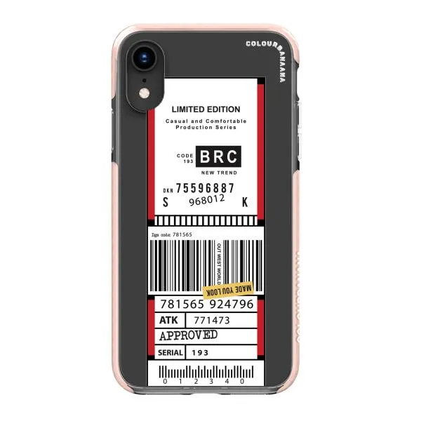 iPhone Case - Inventory Label