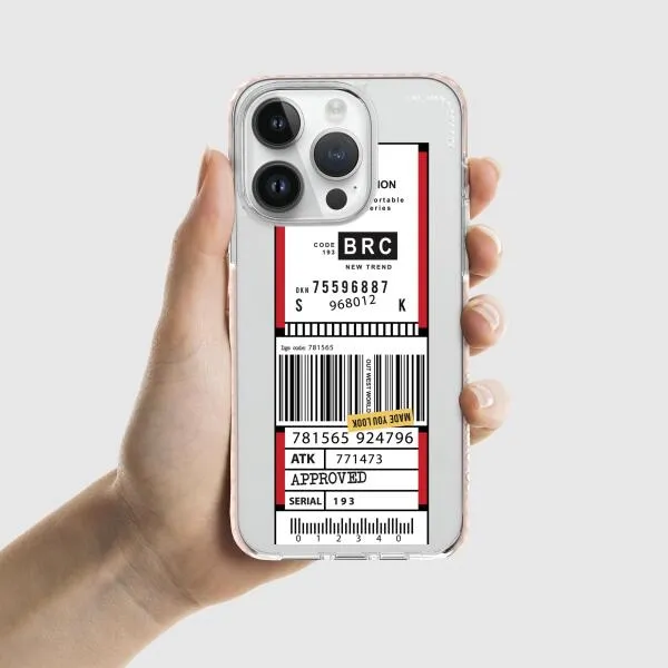 iPhone Case - Inventory Label