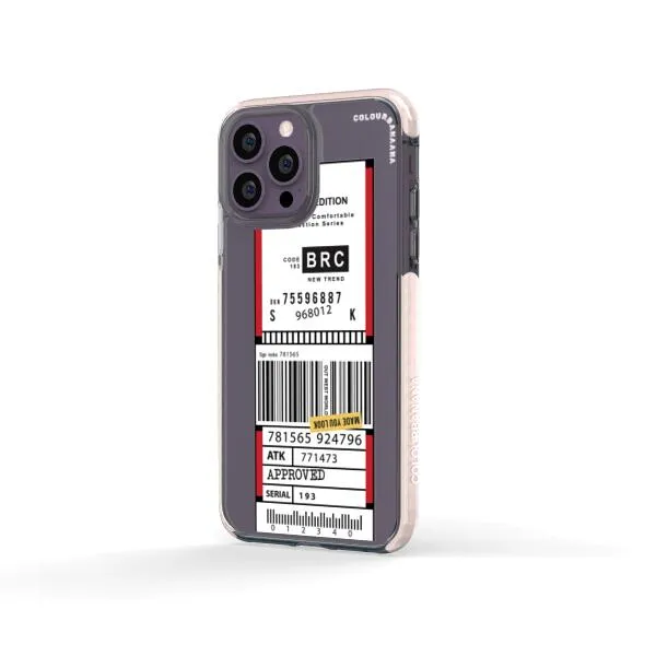 iPhone Case - Inventory Label