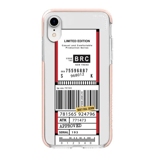 iPhone Case - Inventory Label