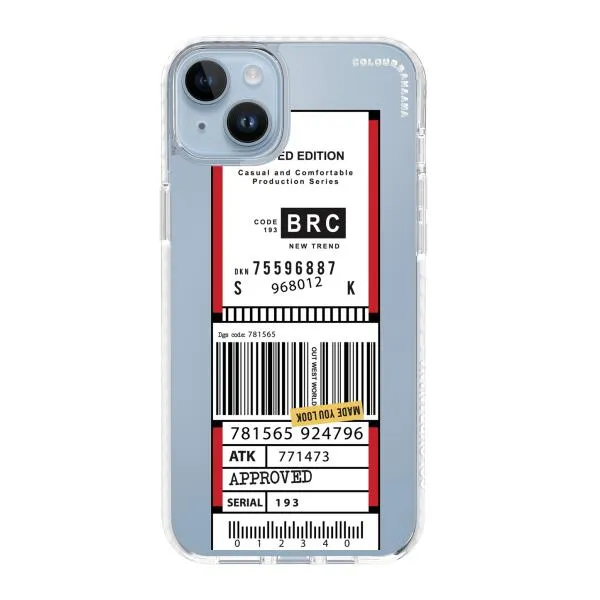 iPhone Case - Inventory Label