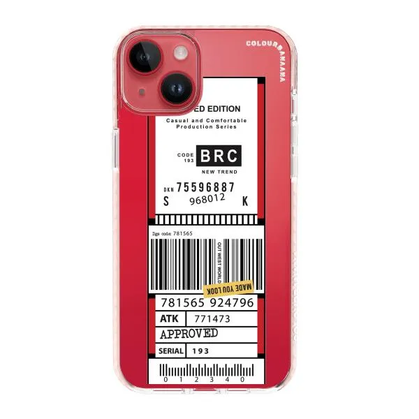 iPhone Case - Inventory Label