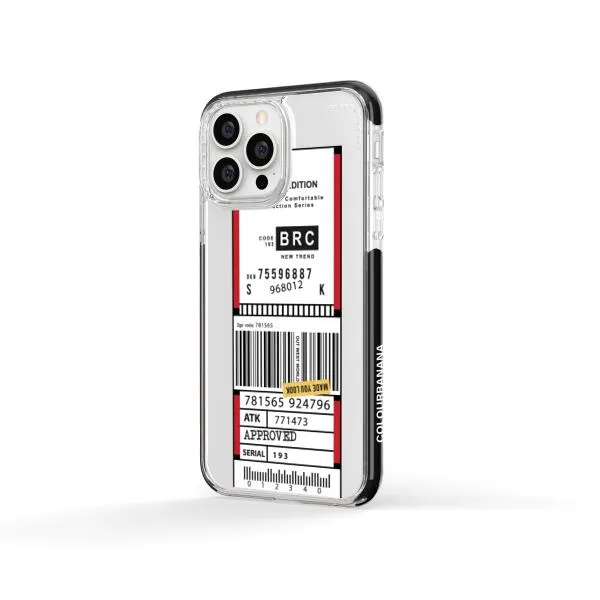 iPhone Case - Inventory Label