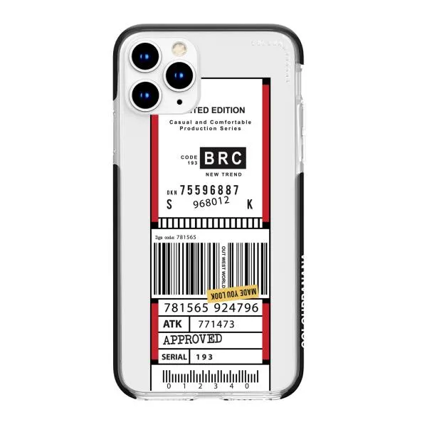 iPhone Case - Inventory Label