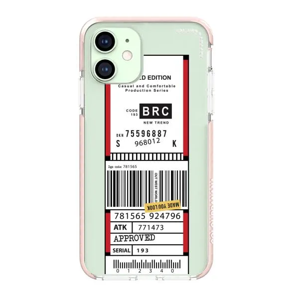 iPhone Case - Inventory Label