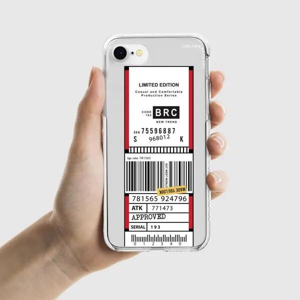 iPhone Case - Inventory Label