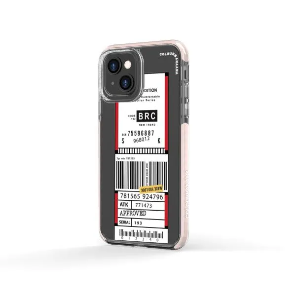 iPhone Case - Inventory Label