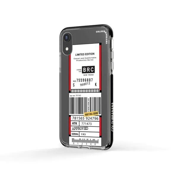 iPhone Case - Inventory Label