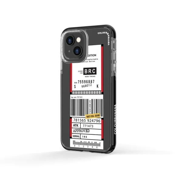 iPhone Case - Inventory Label