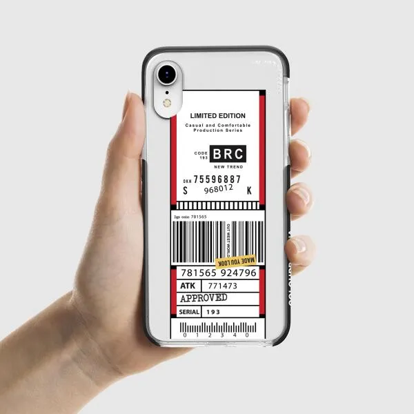 iPhone Case - Inventory Label