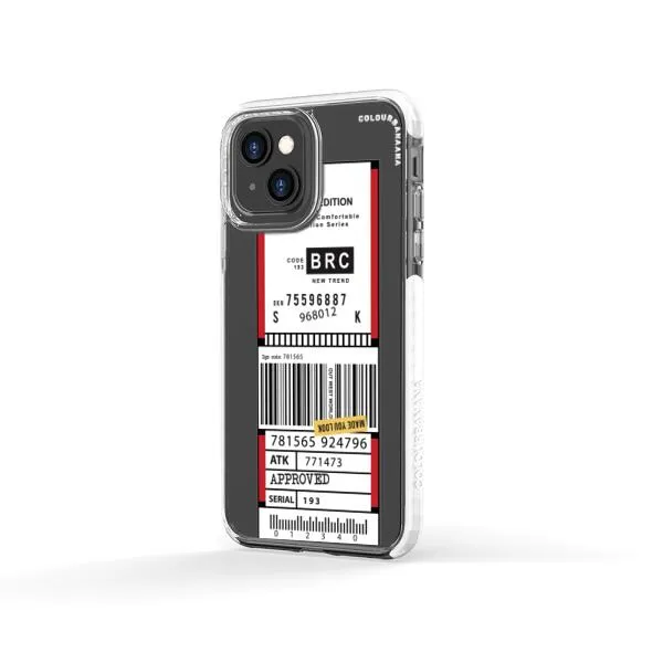 iPhone Case - Inventory Label