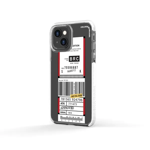 iPhone Case - Inventory Label