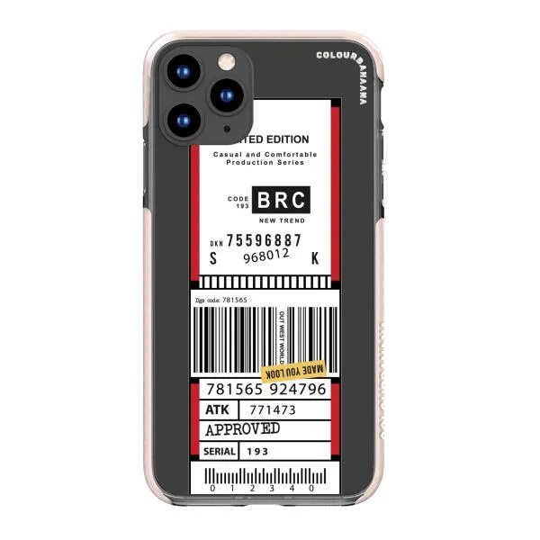 iPhone Case - Inventory Label