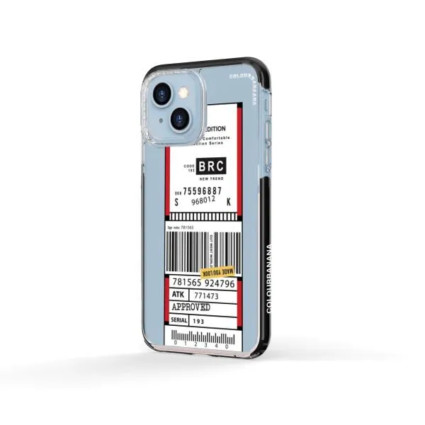 iPhone Case - Inventory Label