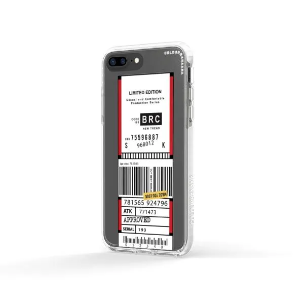 iPhone Case - Inventory Label