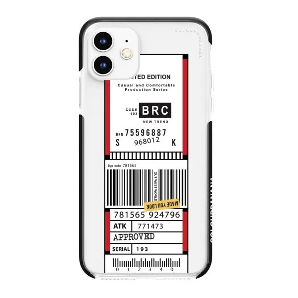 iPhone Case - Inventory Label