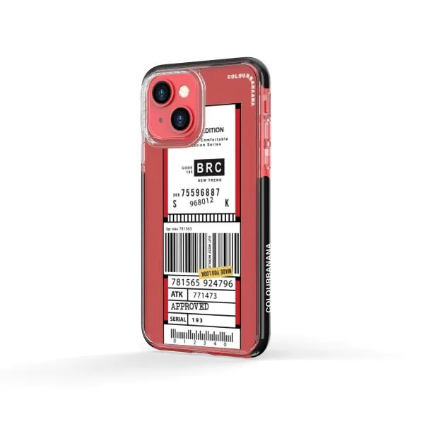 iPhone Case - Inventory Label