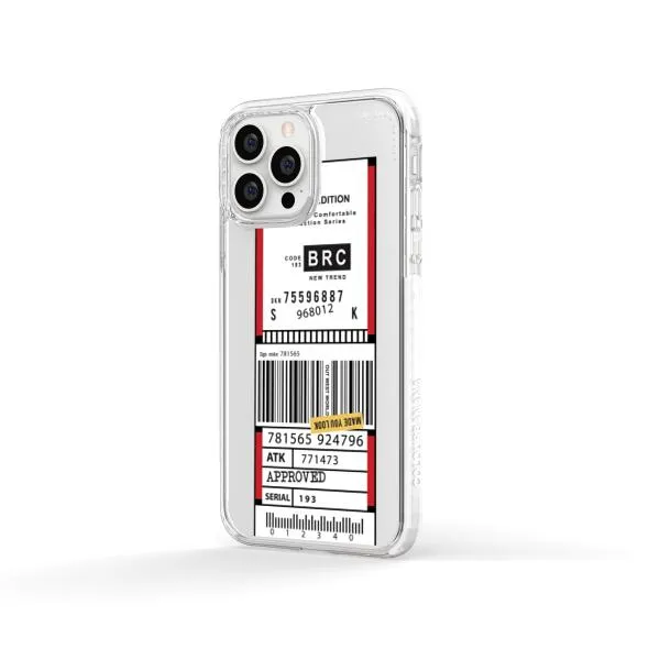 iPhone Case - Inventory Label