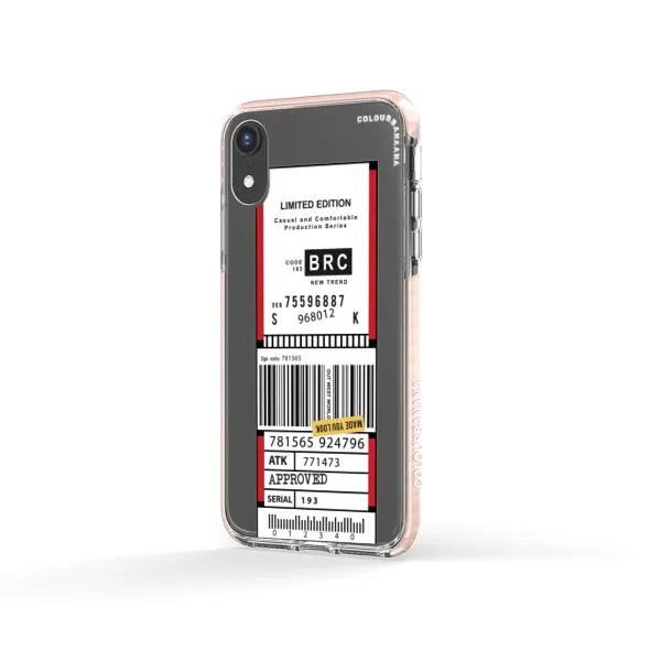 iPhone Case - Inventory Label