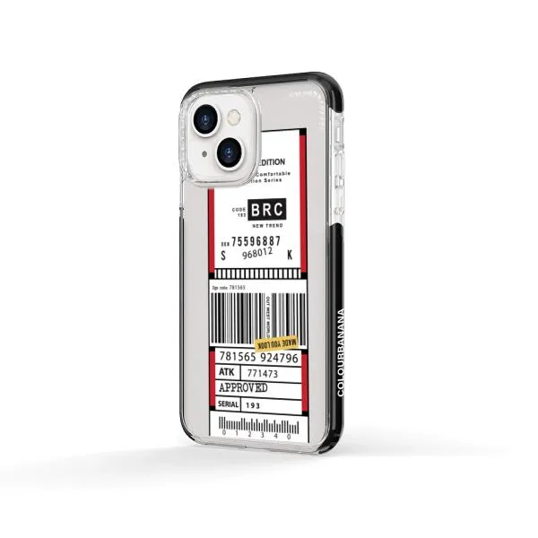 iPhone Case - Inventory Label