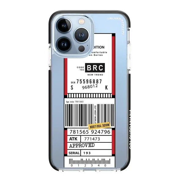 iPhone Case - Inventory Label