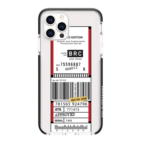 iPhone Case - Inventory Label