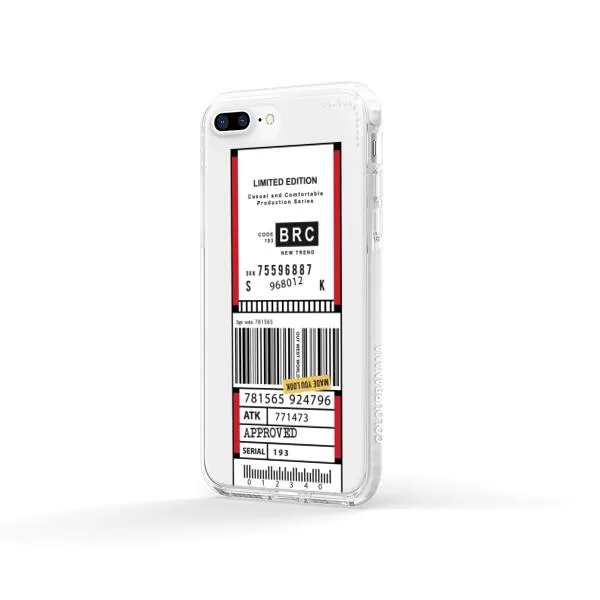 iPhone Case - Inventory Label