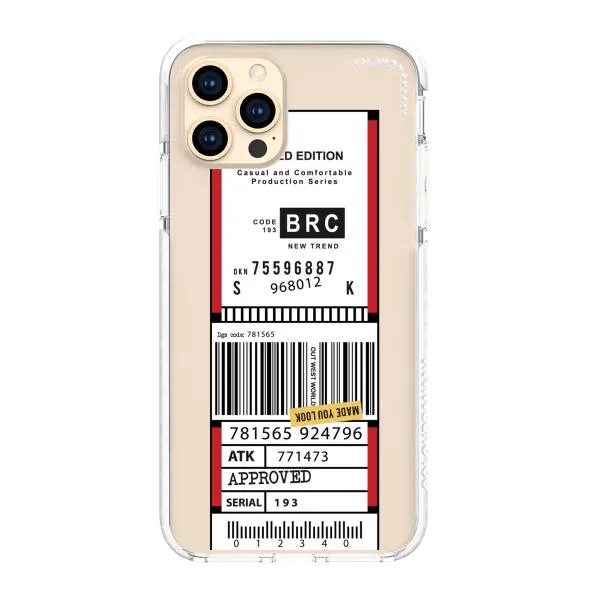 iPhone Case - Inventory Label