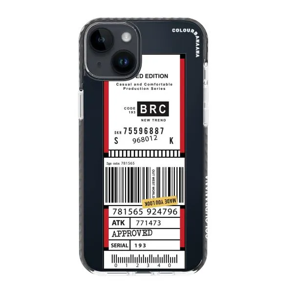 iPhone Case - Inventory Label