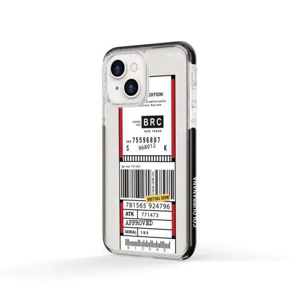 iPhone Case - Inventory Label