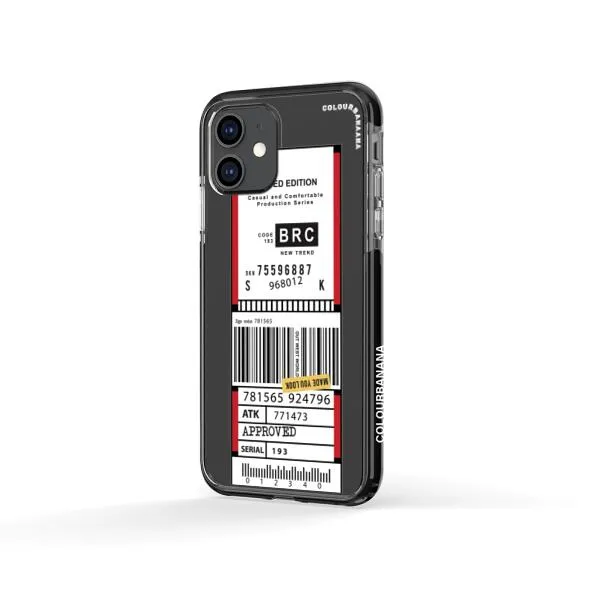 iPhone Case - Inventory Label