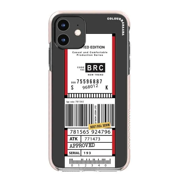 iPhone Case - Inventory Label