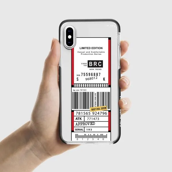 iPhone Case - Inventory Label