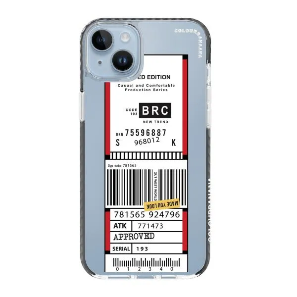 iPhone Case - Inventory Label