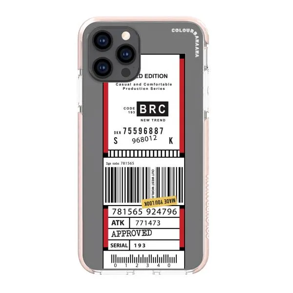 iPhone Case - Inventory Label