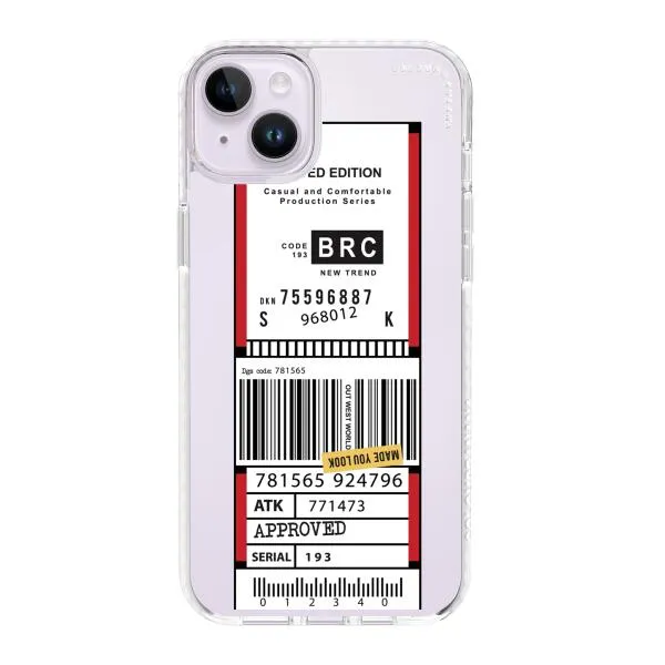 iPhone Case - Inventory Label